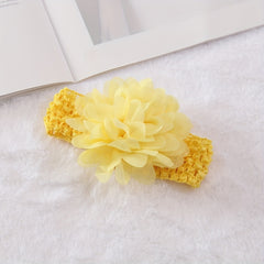 10pcs Baby Girls Chiffon Flowers Headband Hair Accessories