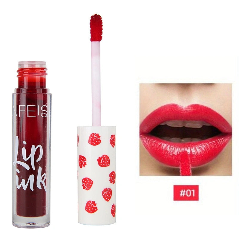 3-in-1 Lipstick Water Lip Glaze - 3 Colors & Flavors