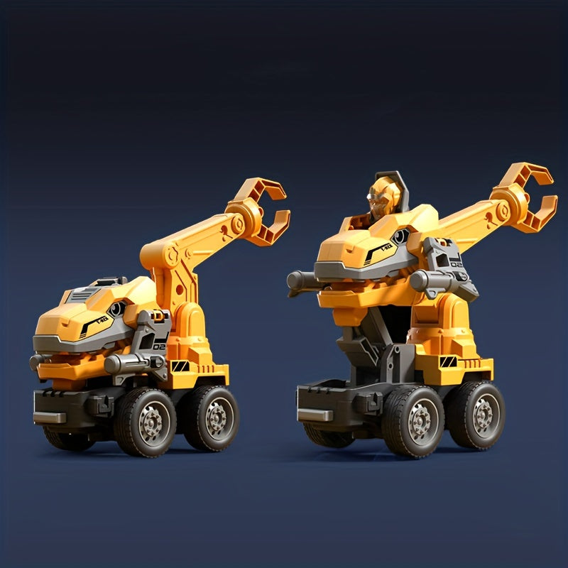 Inertial Engineering Car Kids Toy Dinosaur Robot