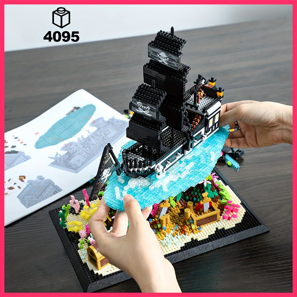 LEKE Pirates Building Blocks Set 4059pcs