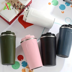 Airay Stainless Steel Coffee Cup Insulated Leakproof Portable Fashionable