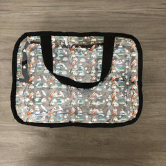 Large Reusable Transparent PVC Storage Bag with Zipper Organizer