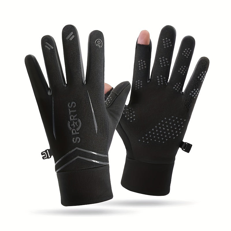 Winter Warm Gloves Driving & Riding Non-slip Windproof Waterproof