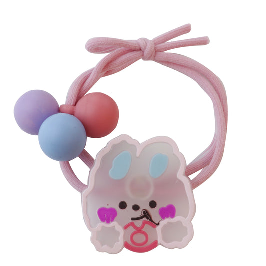 Colorful Cartoon Flowers Girls Hair Tie Elastic Hair Bands Ponytail Holder