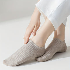 5 Pairs Soft Lightweight Ankle Socks Women's Stockings & Hosiery