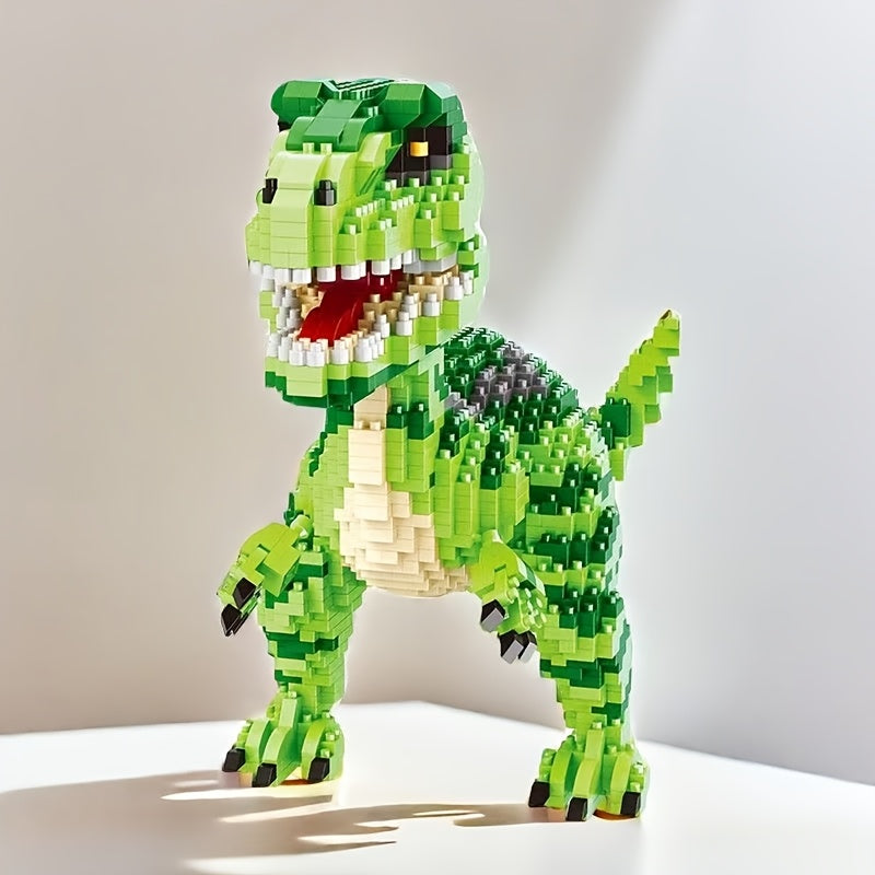 High Difficulty 1599pcs T Rex Dinosaur Building Blocks Model