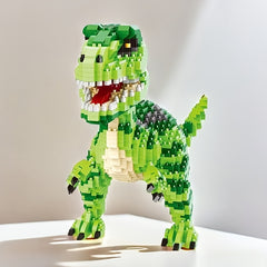 High Difficulty 1599pcs T Rex Dinosaur Building Blocks Model