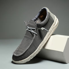 Men's Canvas Loafer Slip On Casual Shoes Lightweight Comfortable