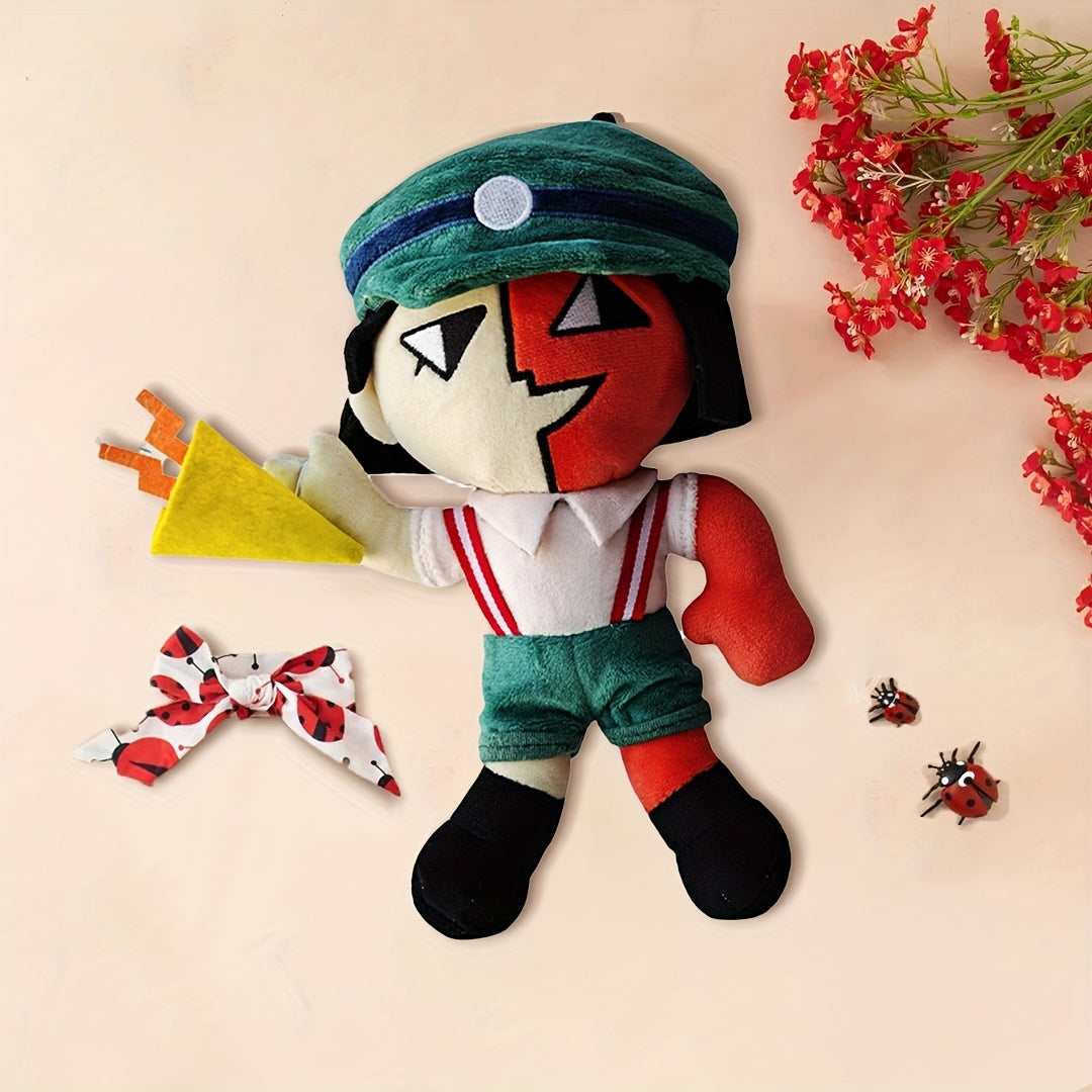 Anime Inspired Patchwork Plush Dolls Soft Stuffed Animals