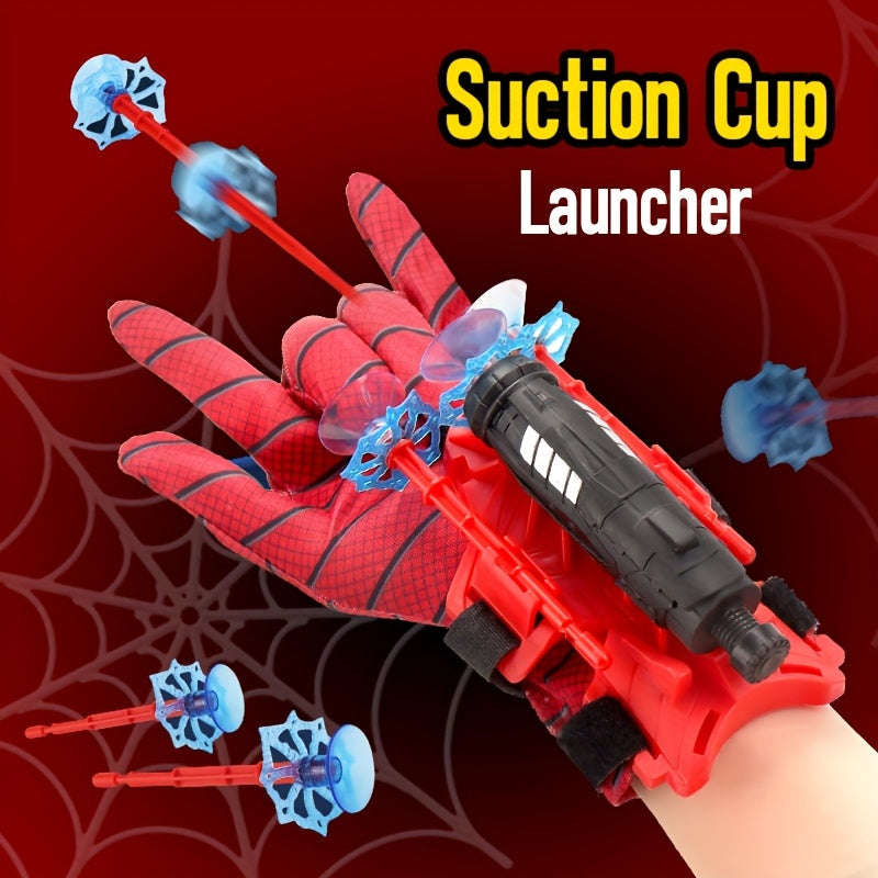 Spider Launcher Glove Toy Kit - Fun Role Playing Gift for Halloween & Christmas