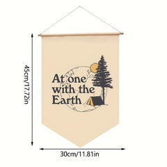 Personalized Camping Garden Flag For Outdoor Yard House Banner