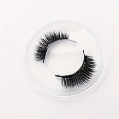 3 Pairs Magnetic Eyelashes Kit with Applicator Natural Look False Eyelashes