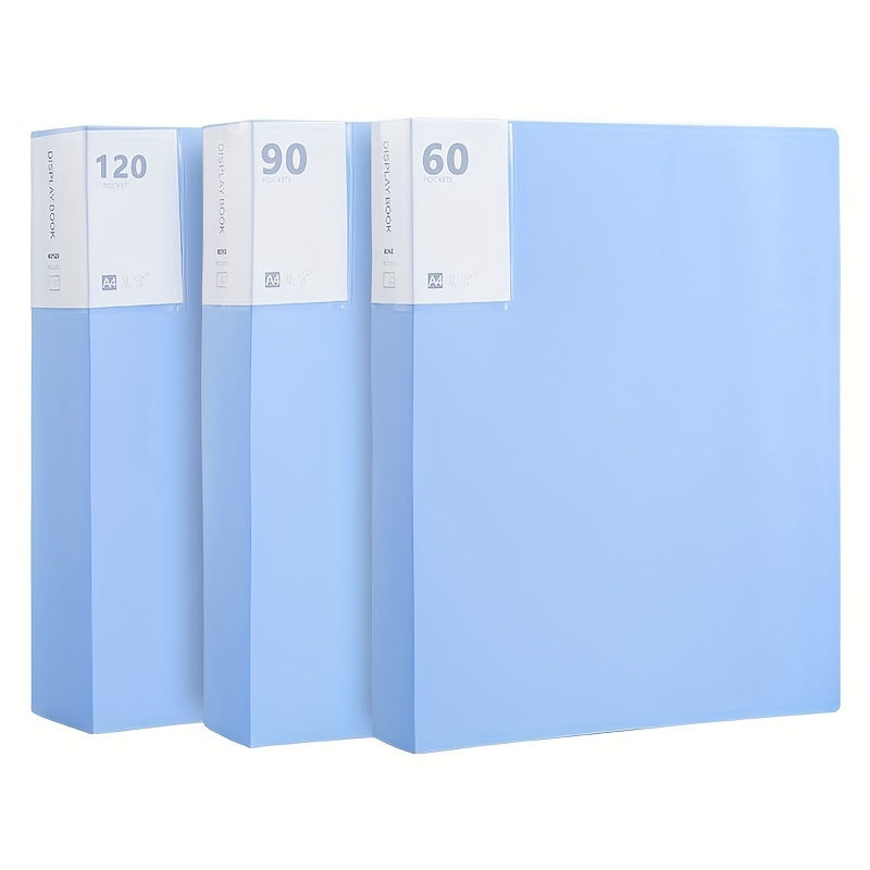 A4 Waterproof Transparent Insert Bag 60-120 Pages