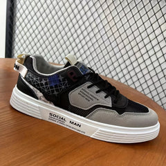 Men's Breathable Skate Shoes Non Slip Sneakers for Youth