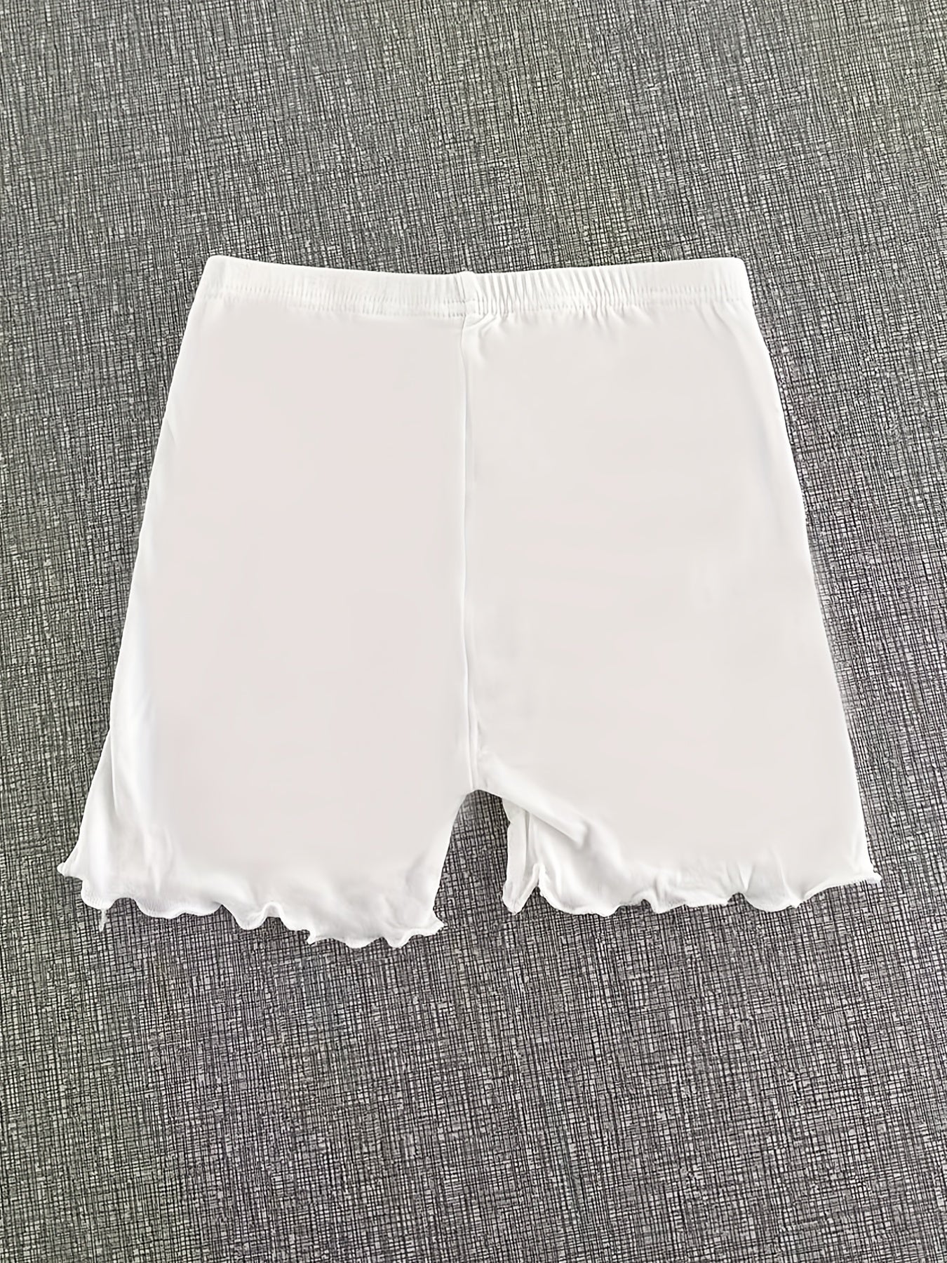 4pcs Bowknot Decor Elastic Waist Shorts Breathable Kid's Underwear