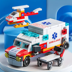 Urban Combat Ambulance 122pcs Building Blocks Toy
