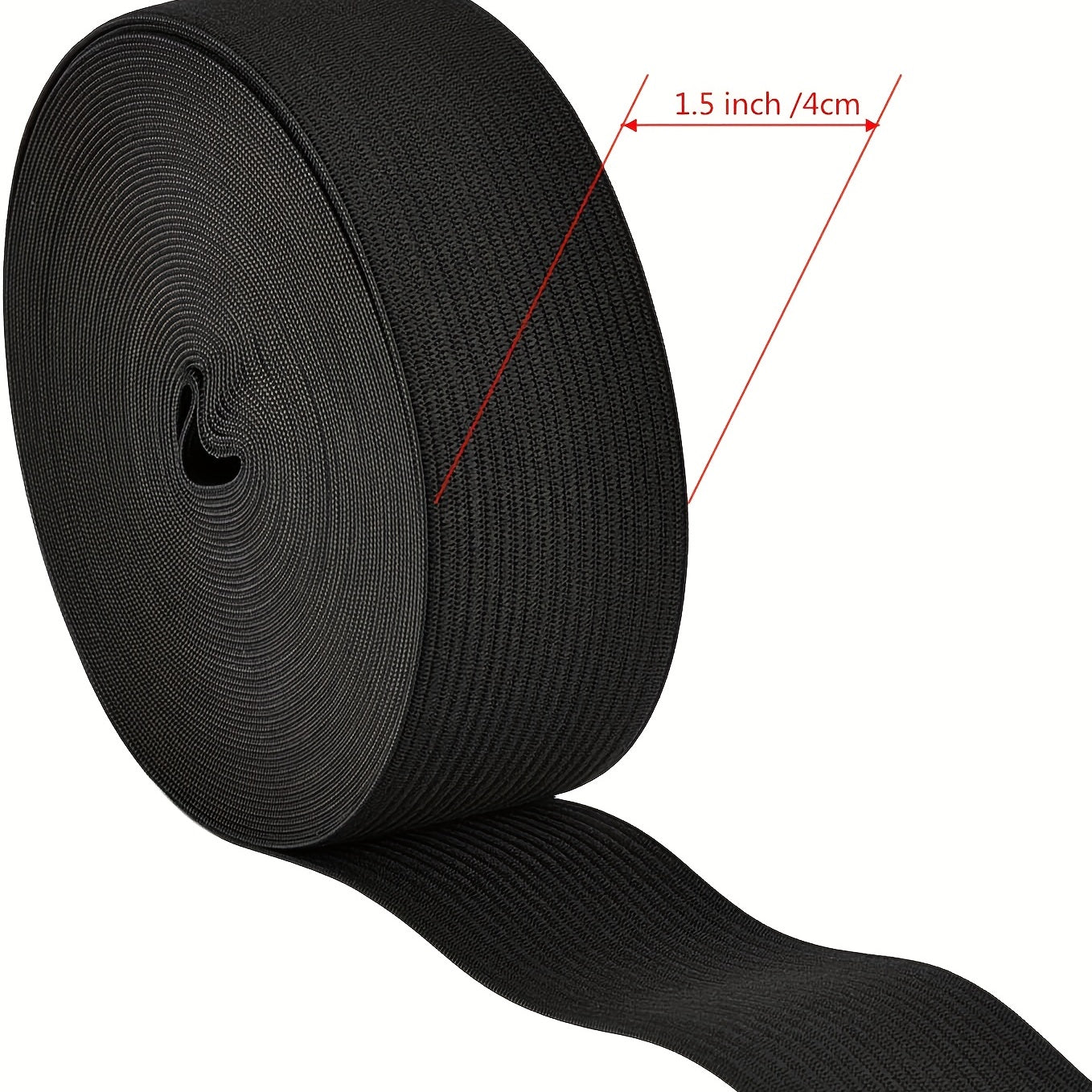 Hook Edge Elastic Band Wide Belt Elastic Pants Waistband