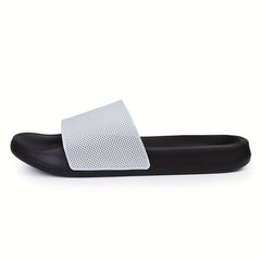 Men's Casual Non Slip Slides Open Toe Slippers