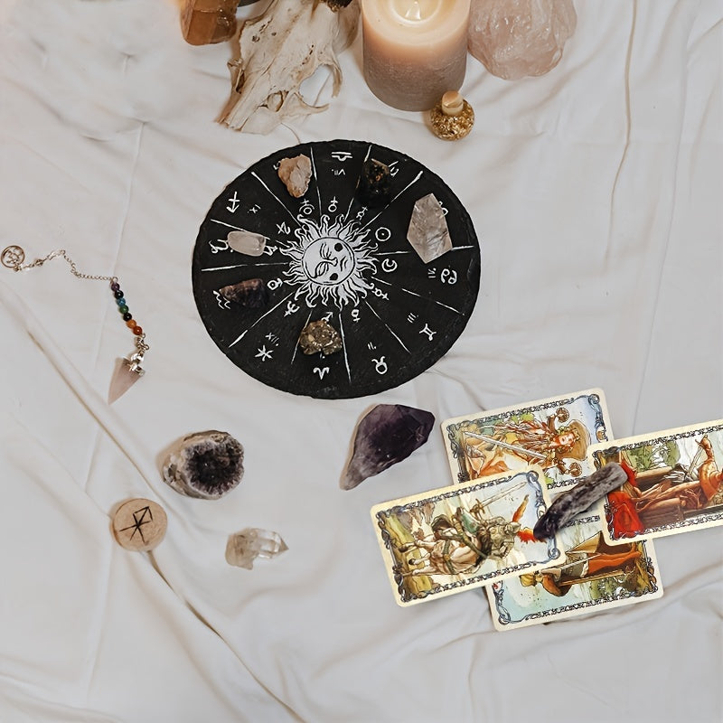 78pcs Mucha Tarot Poker Board Game for Kids Adults Party Game