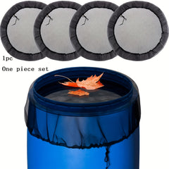 Garden Bucket Protection Net Cover Rain Barrel Filter Water Tank Screen