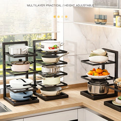 Kitchen Rack Pots Water Basins Fruit Baskets Organizer