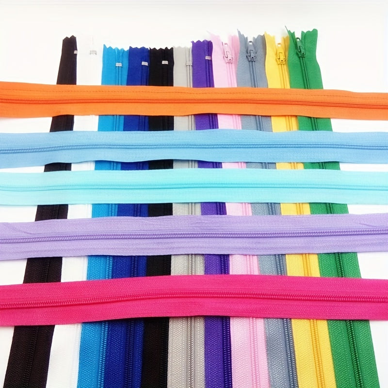 10pcs 40 64 Cm Nylon Coil Zipper for Tailor Crafts Sewing Clothes Zipper