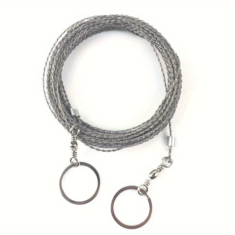 Portable Steel Wire Saw for Outdoor Camping Emergency Survival