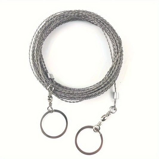 Portable Steel Wire Saw for Outdoor Camping Emergency Survival