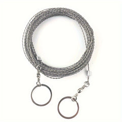 Portable Steel Wire Saw for Outdoor Camping Emergency Survival