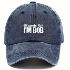 Embroidered Sun Protection Baseball Cap for Men and Women