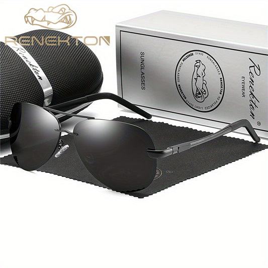 Men's Classic Polarized Sunglasses with Colorful Film