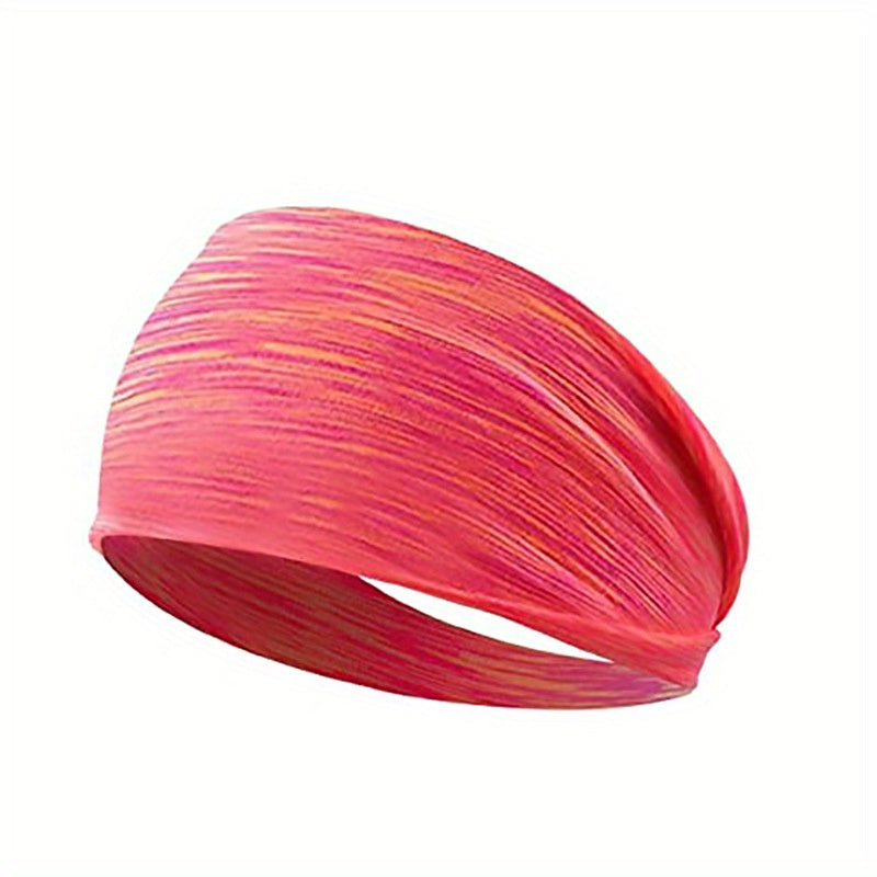 Gradient Elastic Workout Headbands Non Slip Sport Sweatbands Yoga Hairbands