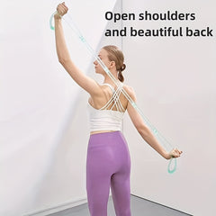 Pilates Tension Rope Yoga Strength Training Seven hole Tension Rope