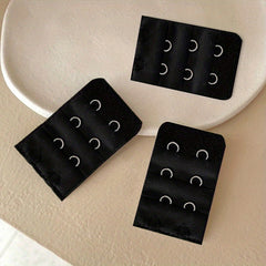 3pcs Adjustable Elastic Bra Strap Extenders Women's Lingerie Accessories