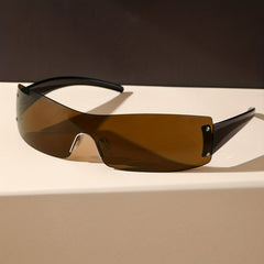 Futuristic Wrap Around Sunglasses UV400 for Men Women