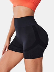High Waist Seamless Butt Lifting Yoga Shorts