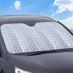 Car Sunshade Front Gear Thickened Laser Sunshade