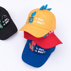 Kids Dinosaur Baseball Cap Embroidered Sun Hat