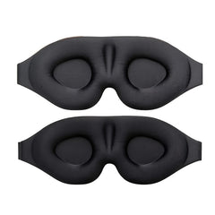 3D Soft Eye Mask for Men Women with Adjustable Band