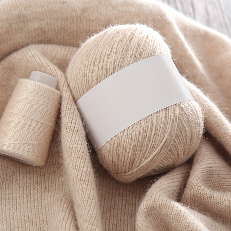 3pcs DIY Handknitted Wool Yarn Set for Crocheting & Knitting Scarf Hat