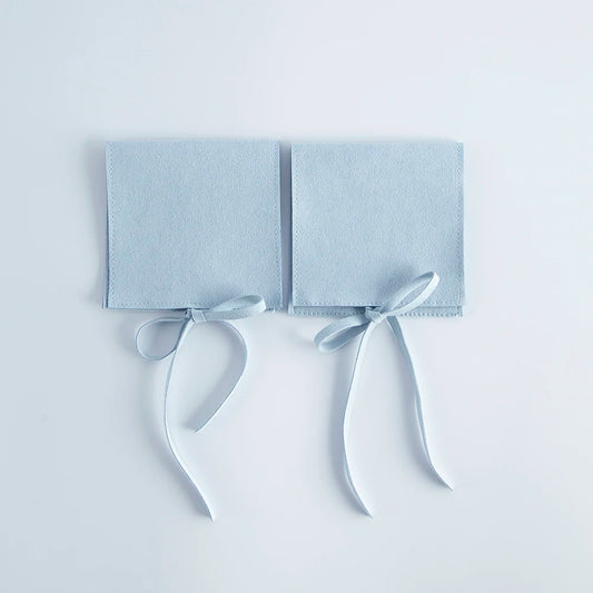 5pcs Microfiber Jewelry Pouches Wedding Christmas Storage Bag