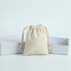 5pcs Burlap Jewelry Organizer Gift Bags 8x10cm Earrings Display Pouches