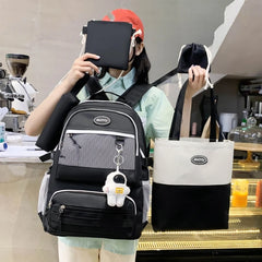 5pcs Backpack with Pendant Shoulder Bag Handbag Pencil Case Drawstring Bags