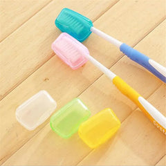 5pcs Toothbrush Cover Case Cap Travel Accessories Protector Portable