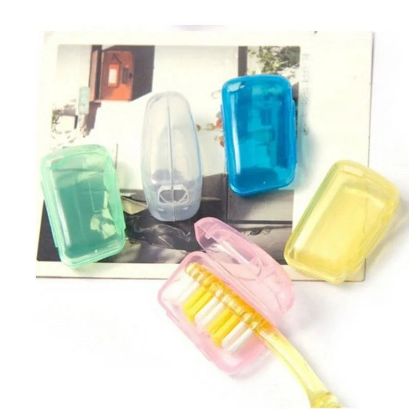 5pcs Portable Toothbrush Case Cover Waterproof Protect Box