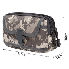 6.5-inch Phone Waist Bag Camouflage Waterproof Fanny Pack