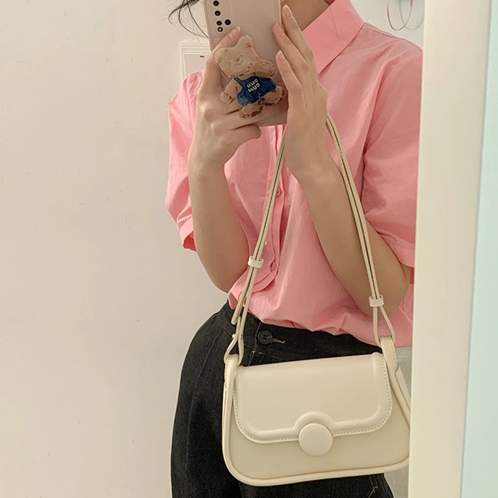 Women's Bag High-End Shoulder Bag Small Fresh Bolsas De Hombro