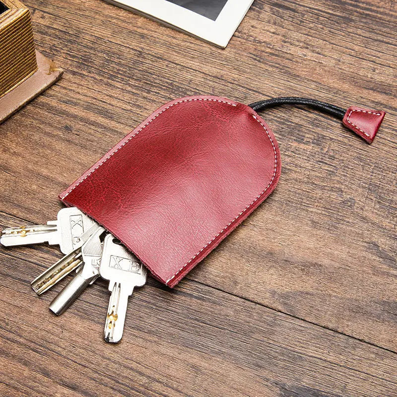 6 Colors Keychain Holders Men Women Car-key Wallets Portable Organizer Pouch Bag