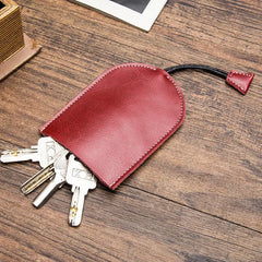 6 Colors Keychain Holders Men Women Car-key Wallets Portable Organizer Pouch Bag