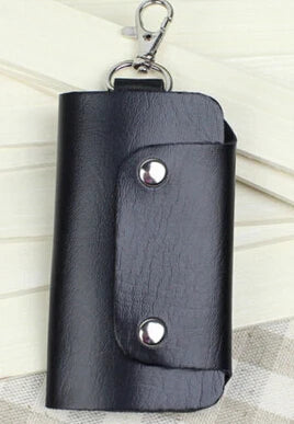 6 Colors Keys holder Organizer Manager leather Buckle key wallet case